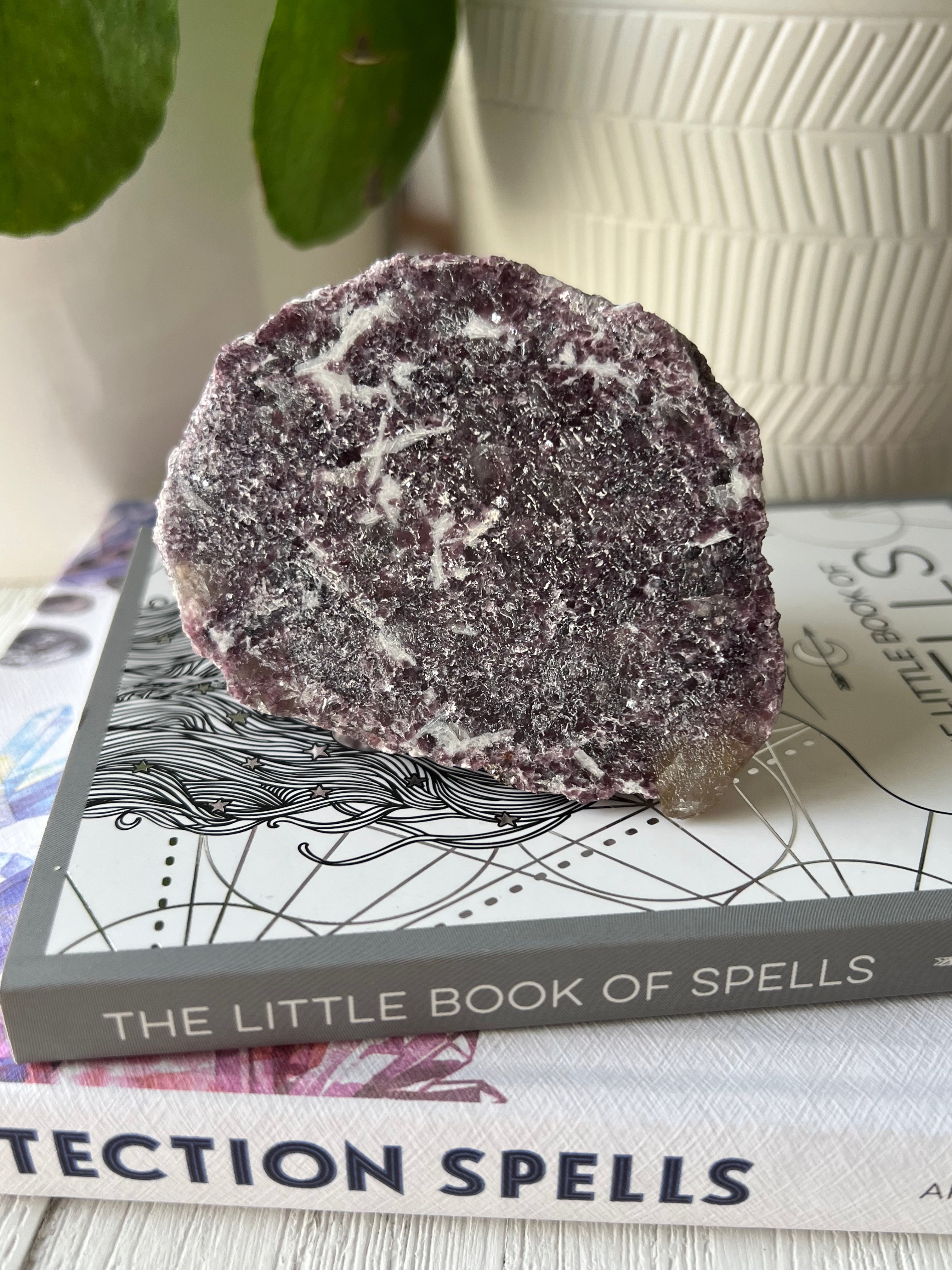 Lepidolite Front Polish Chunk (A)