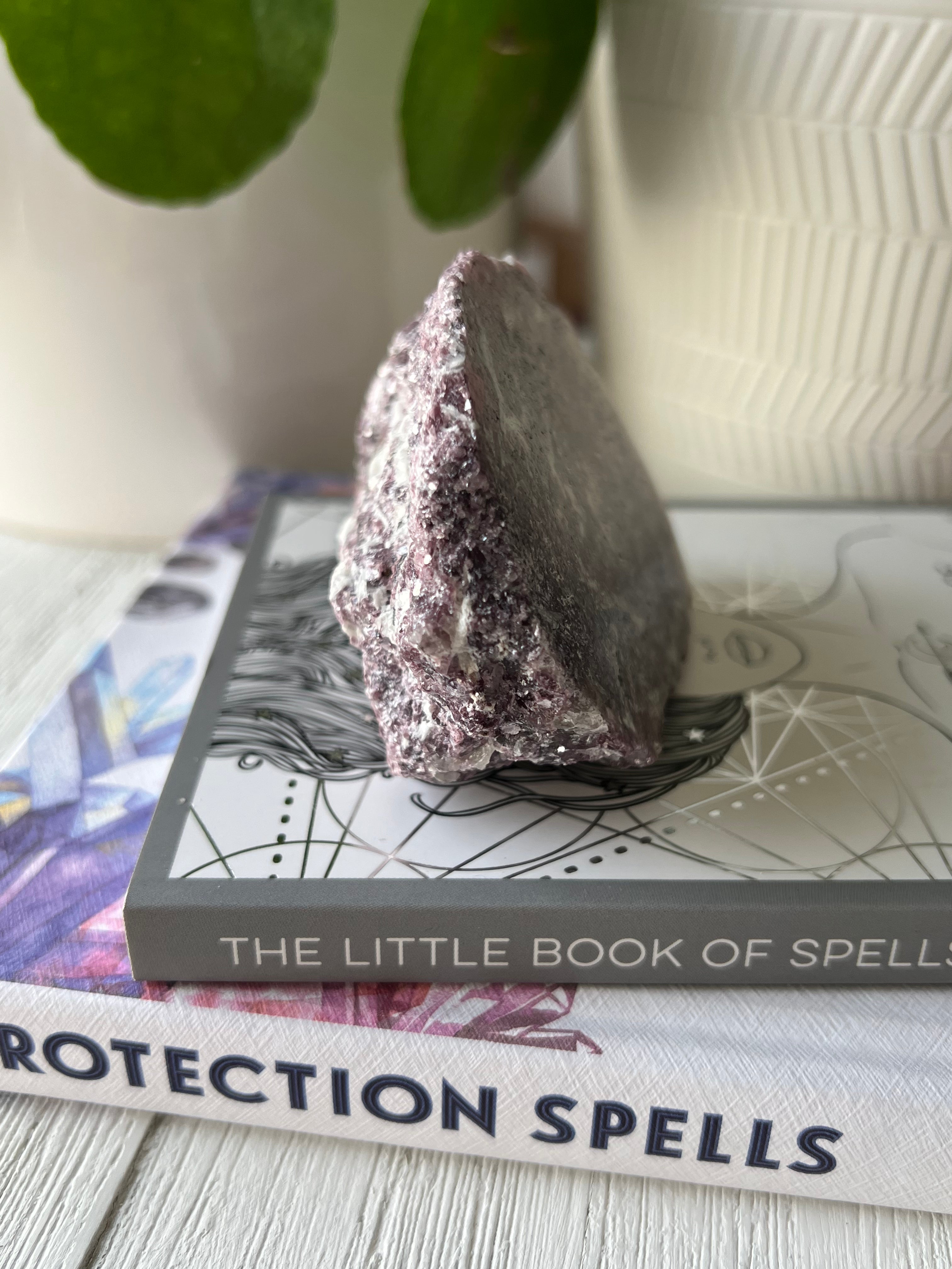 Lepidolite Front Polish Chunk (A)