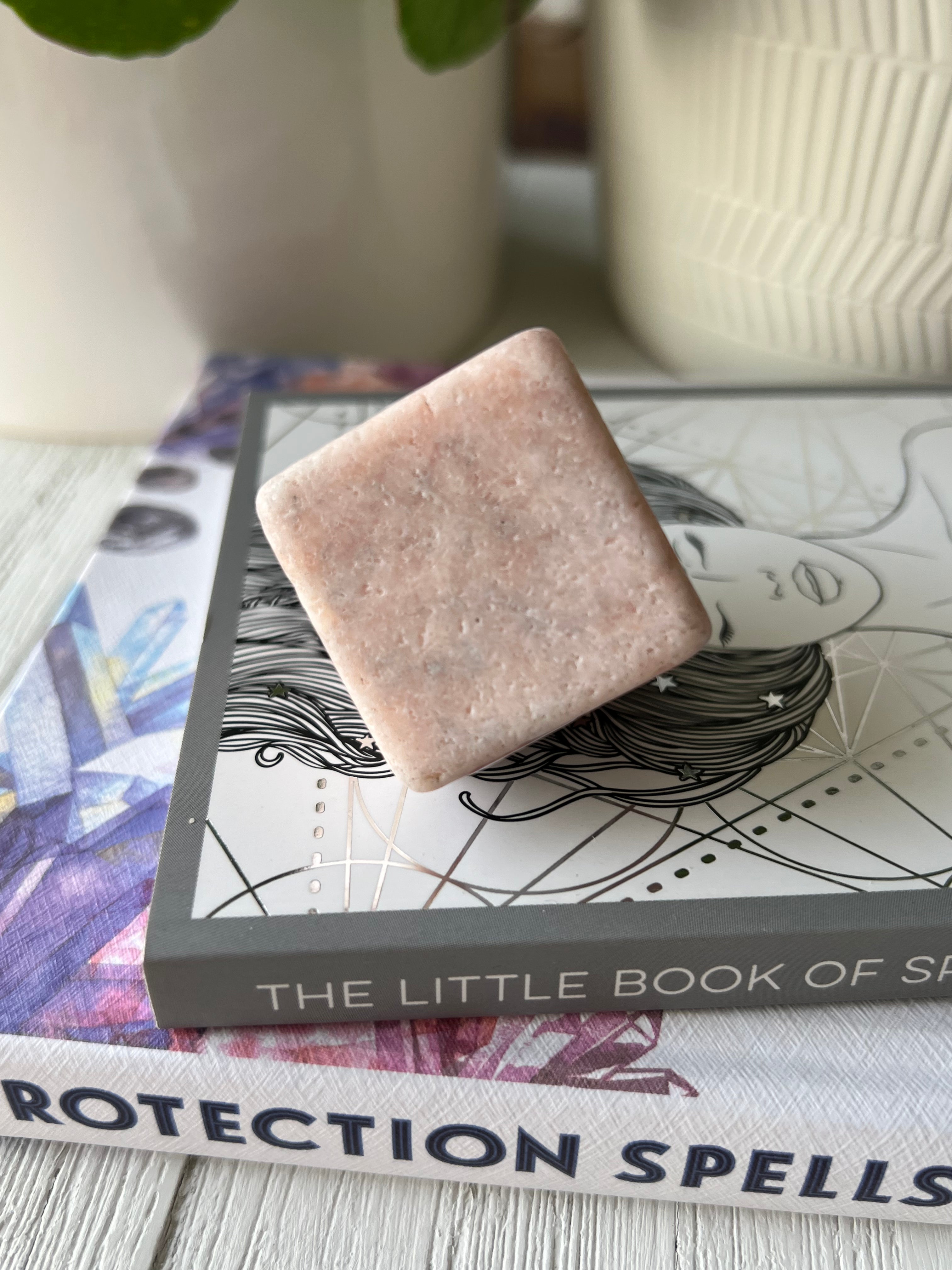 Pink Amethyst Cube (B)