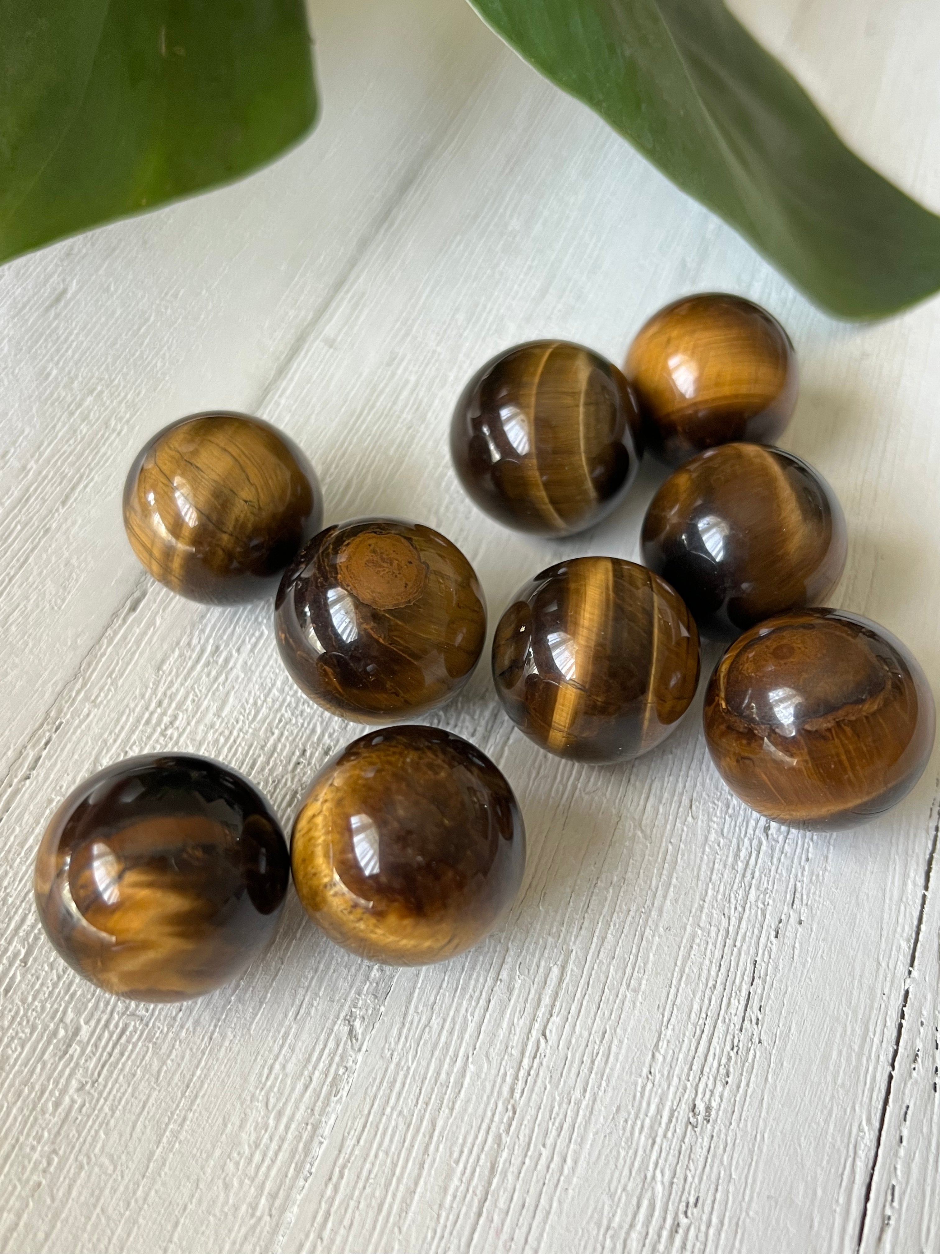 Tigers Eye Small Sphere