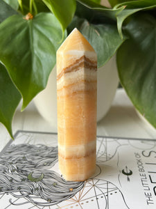 Yellow Calcite Tower