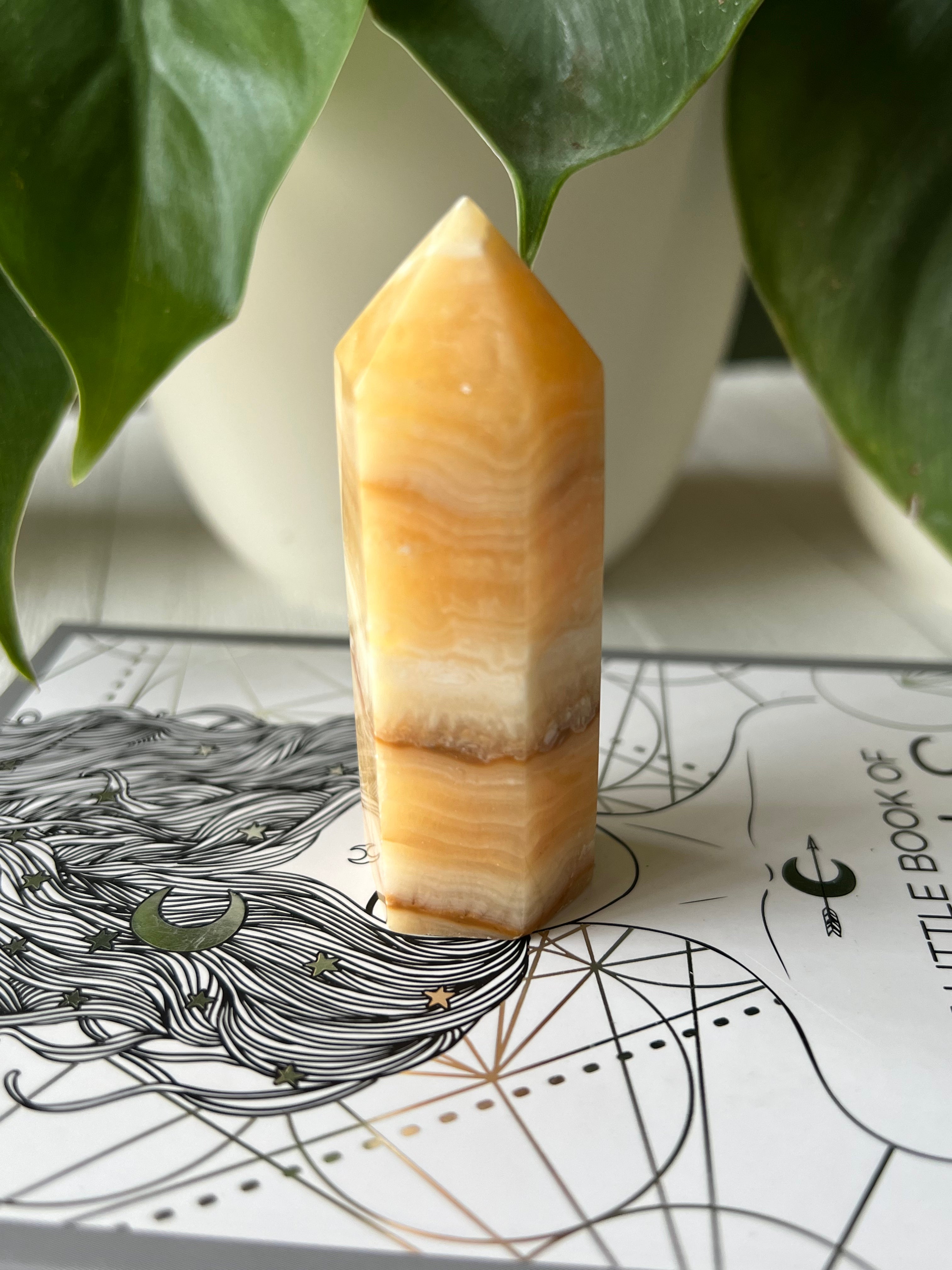 Yellow Calcite Tower