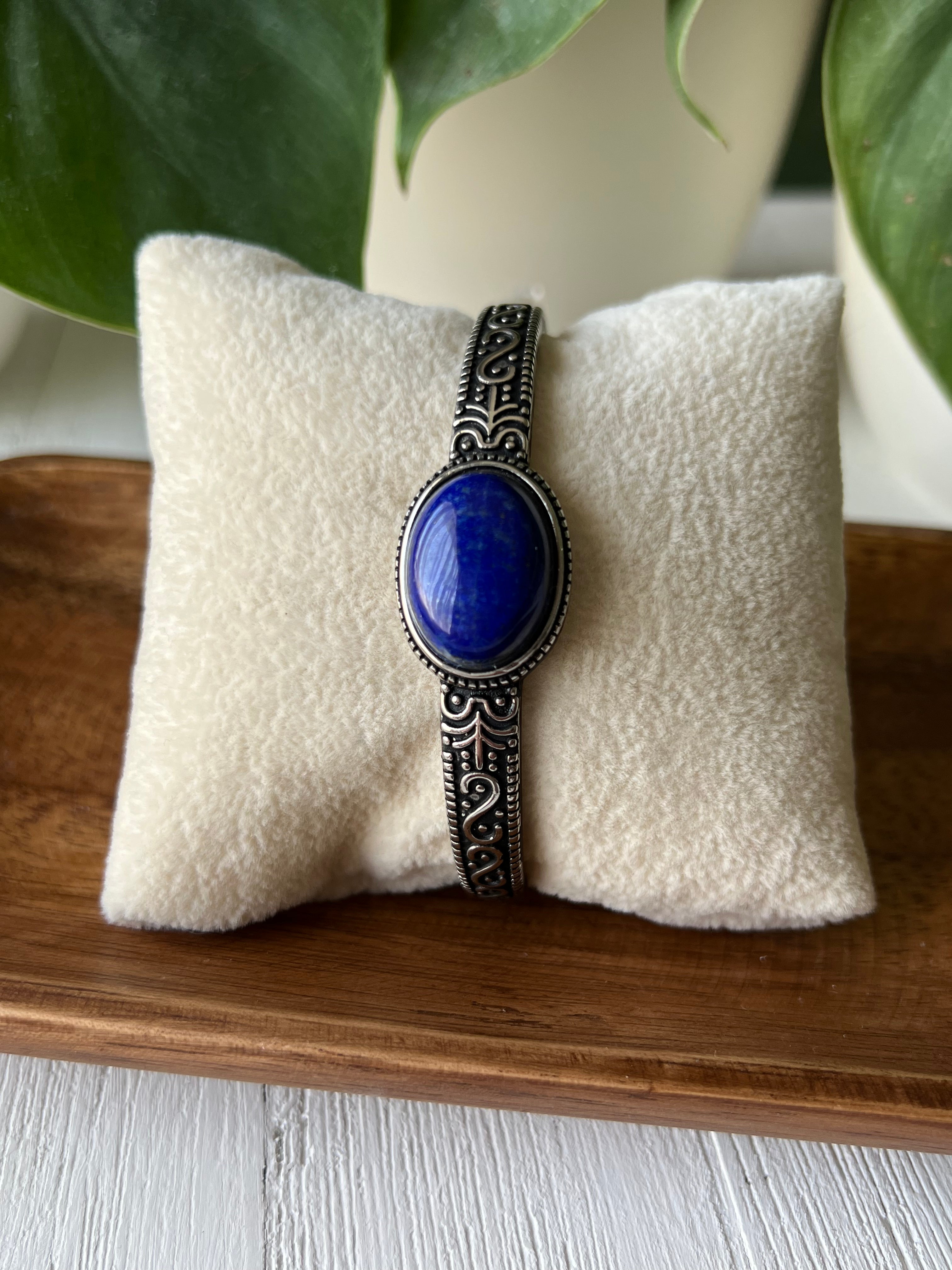 Lapis Lazuli Cuff Bracelet