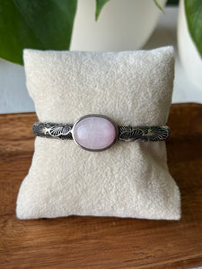 Kunzite Cuff Bracelet