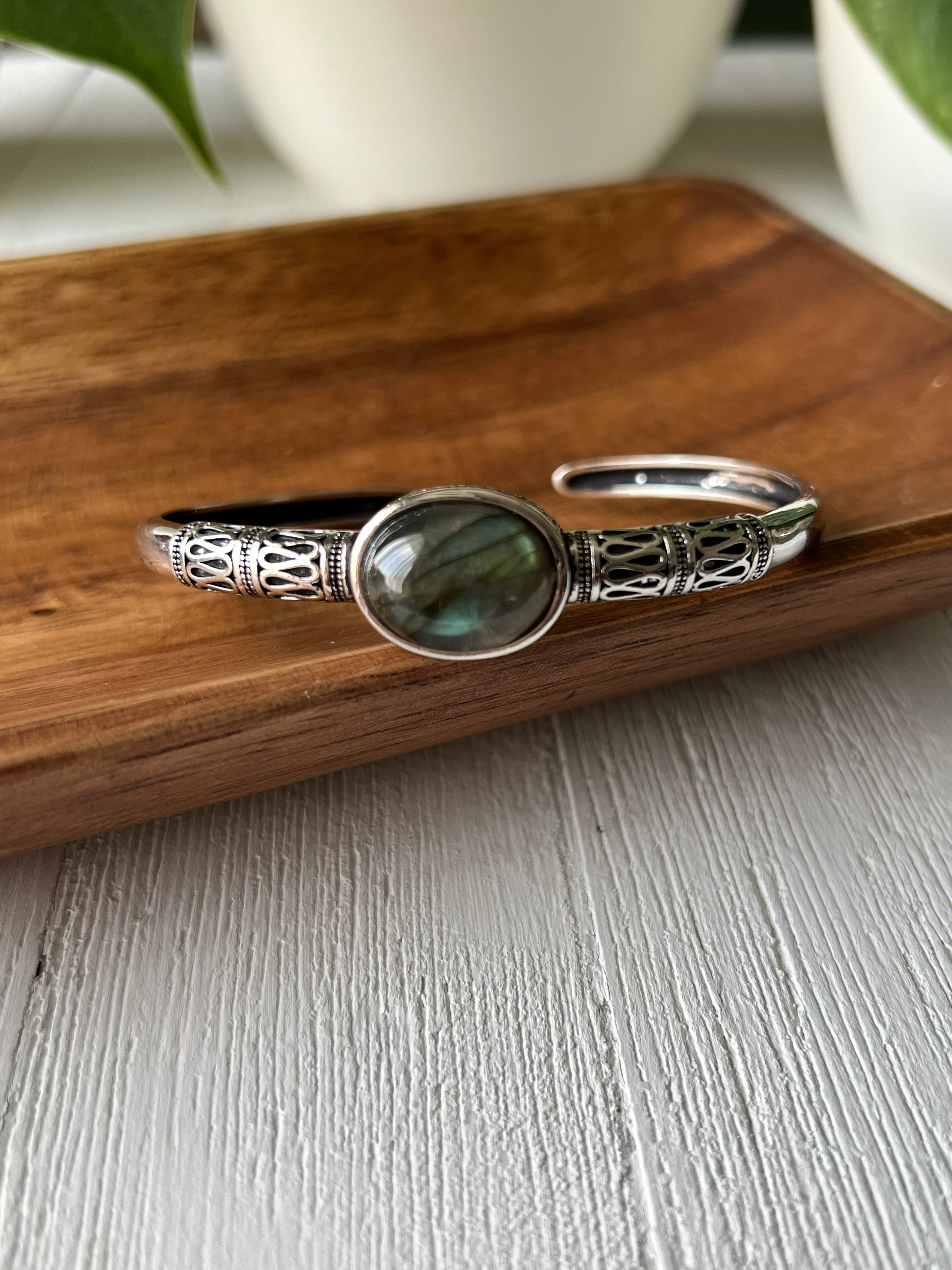 Labradorite Cuff Bracelet