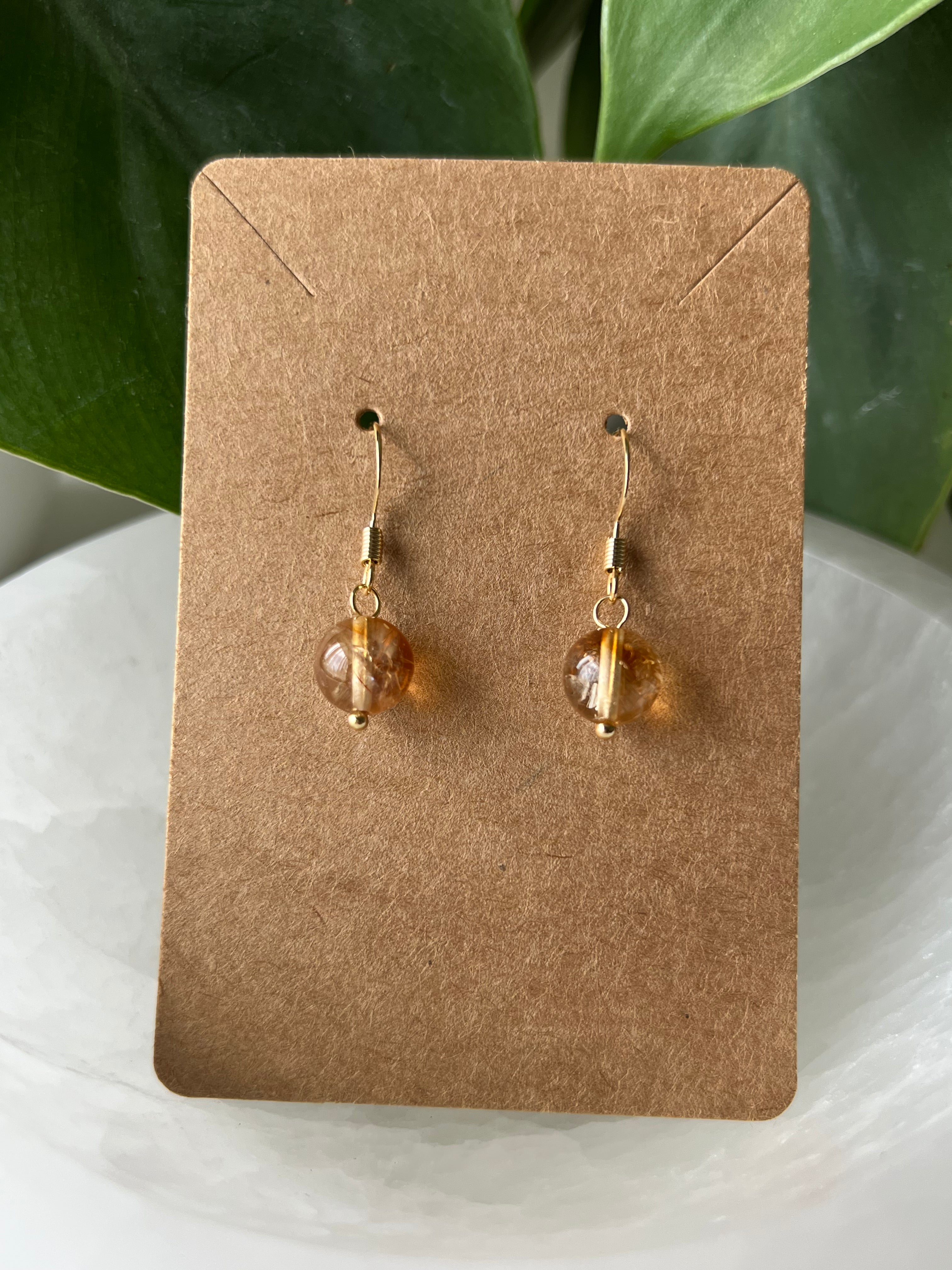 Citrine Earrings