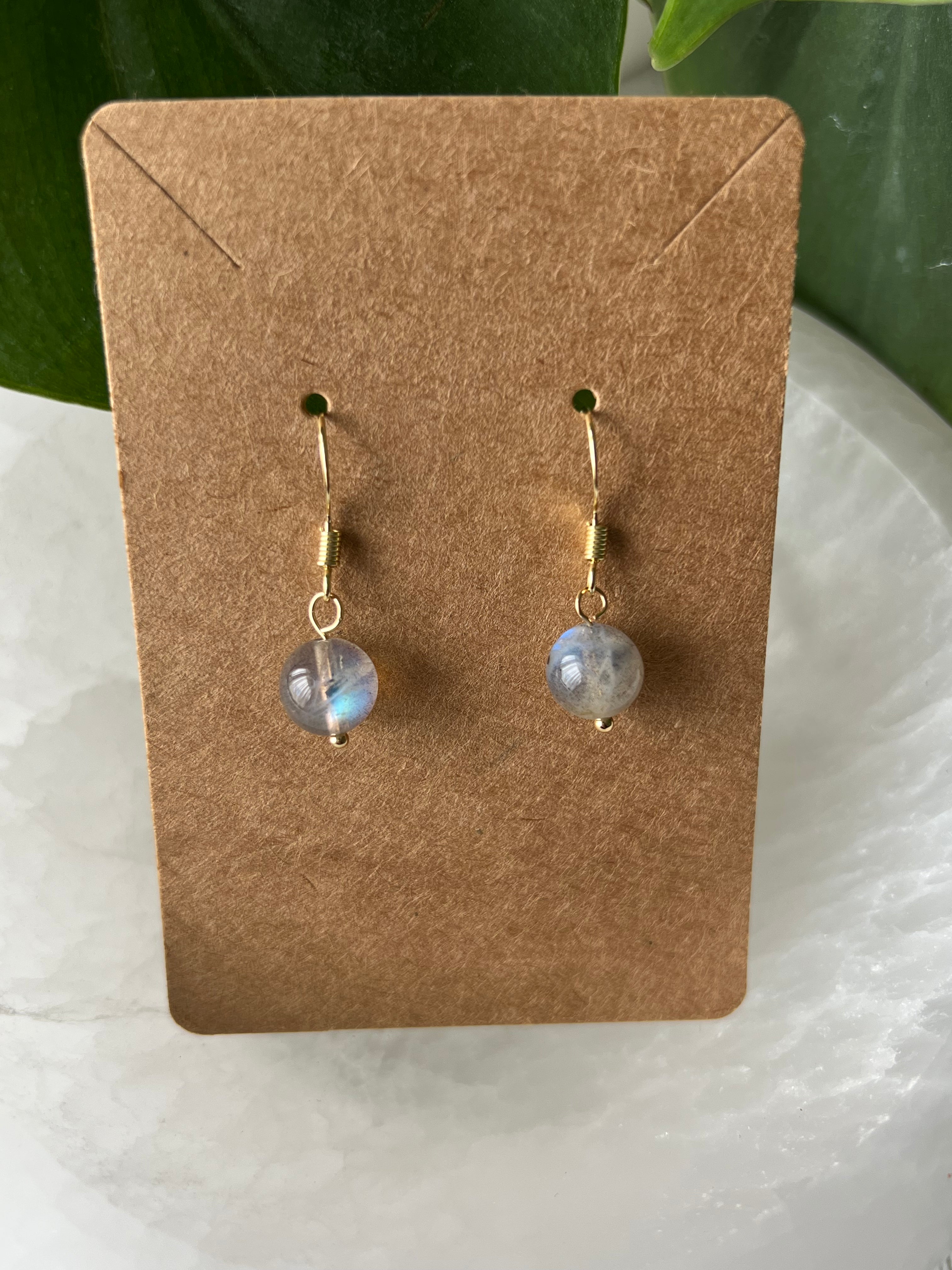 Labradorite Earrings