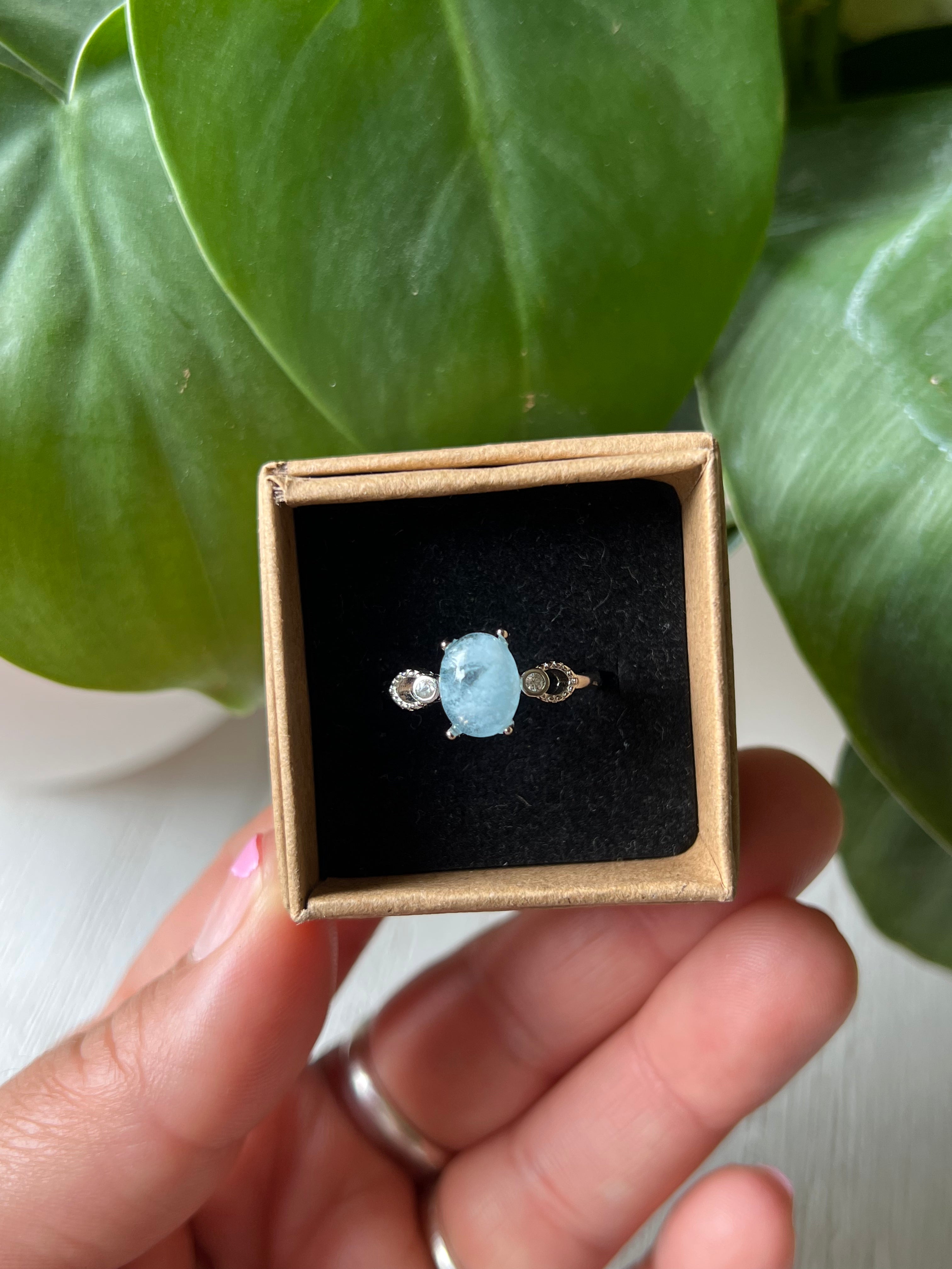 Aquamarine Ring (E21)