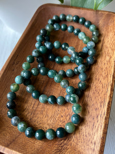 Moss Agate Bracelet