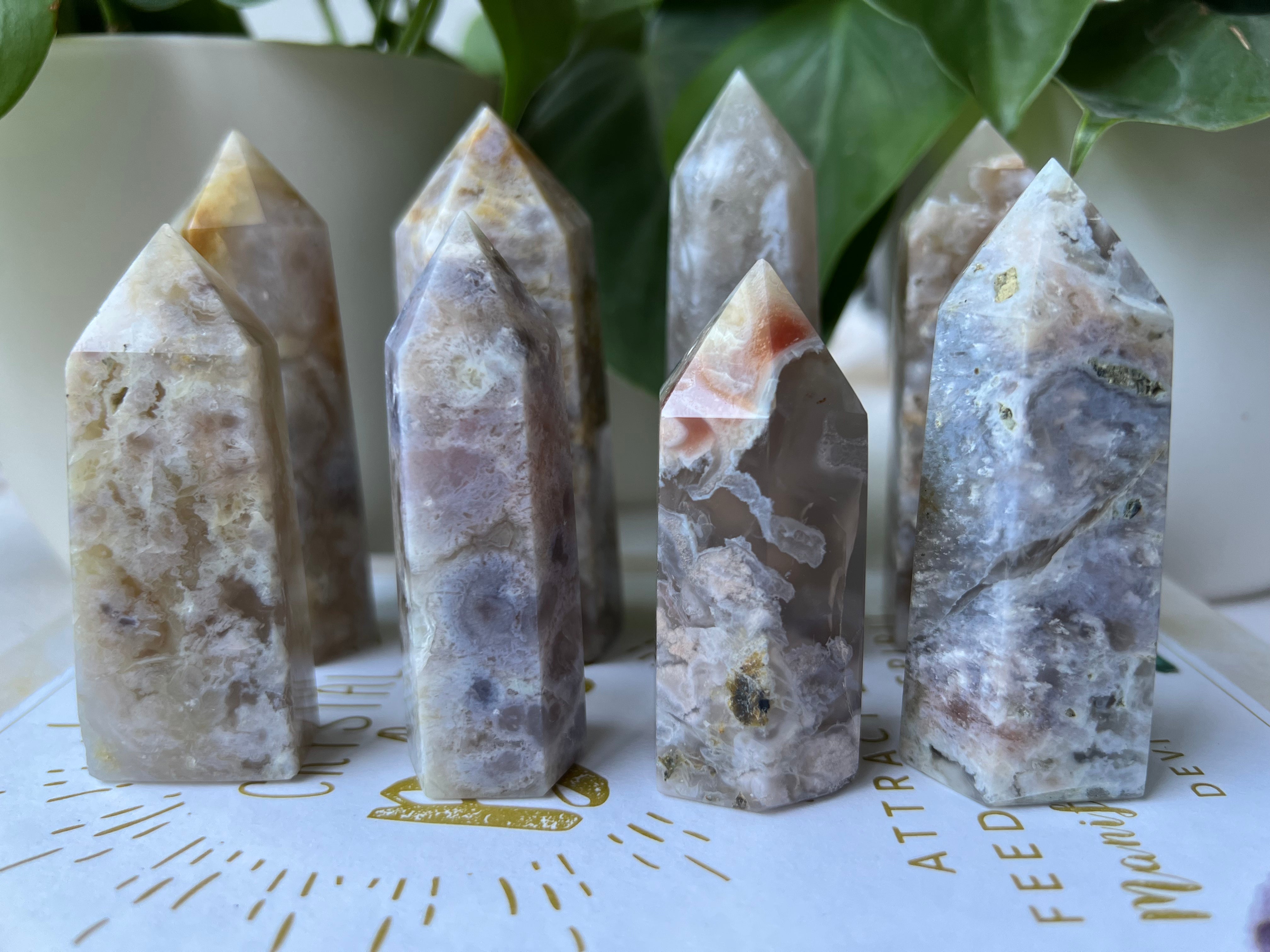 Flower Agate Towers