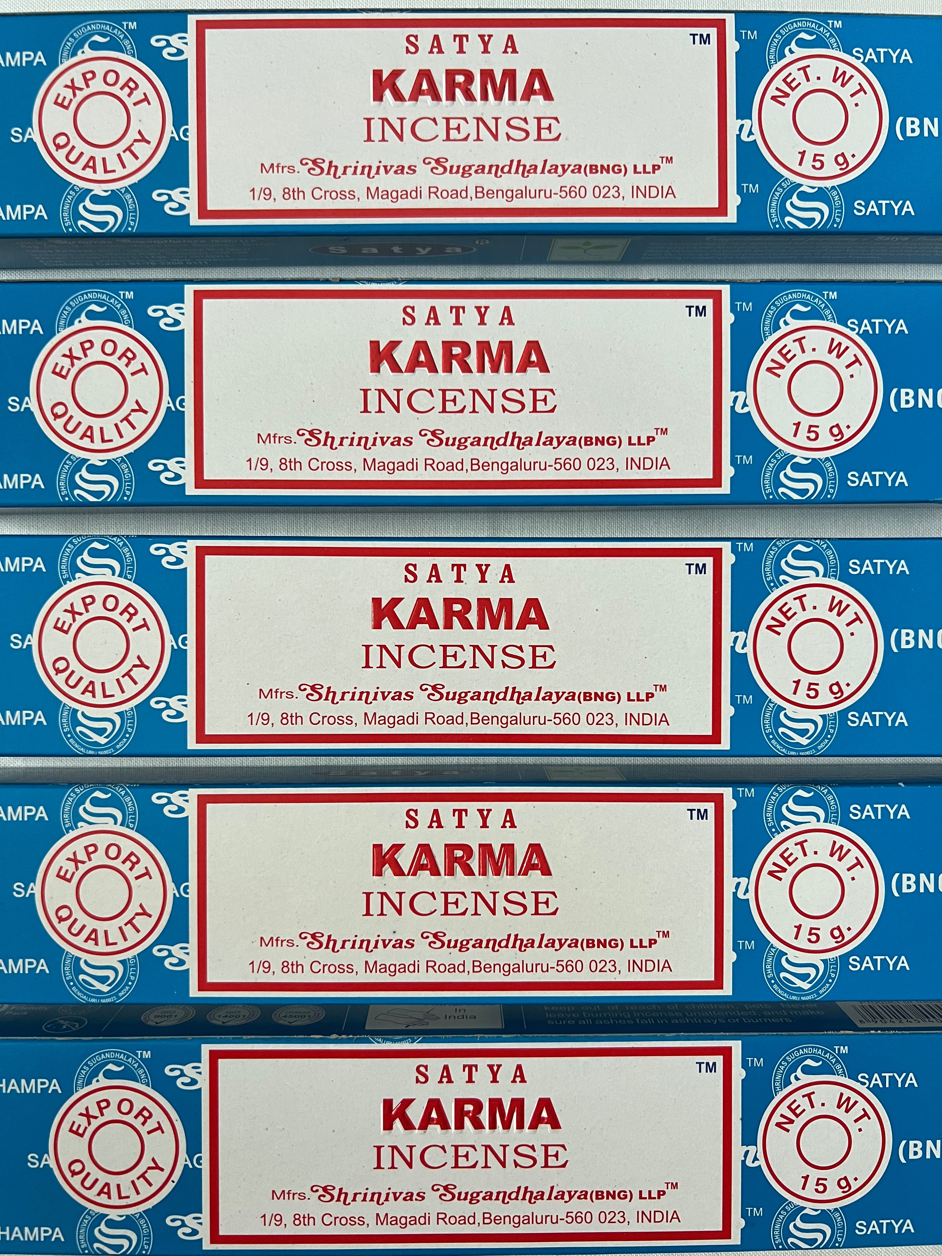 Satya Karma Incense- 15 Grams Pack