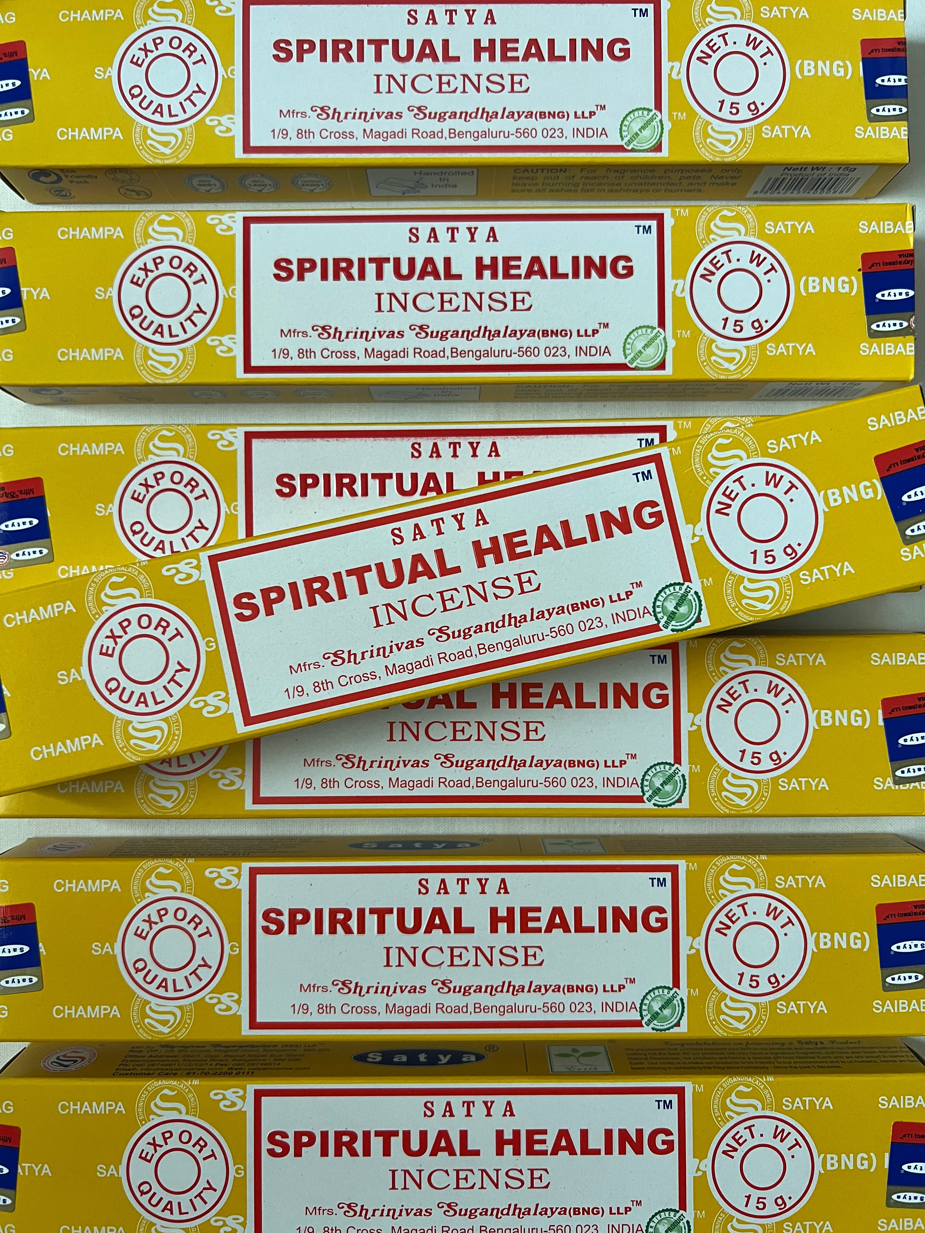 Satya Spiritual Healing Incense- 15 Grams Pack