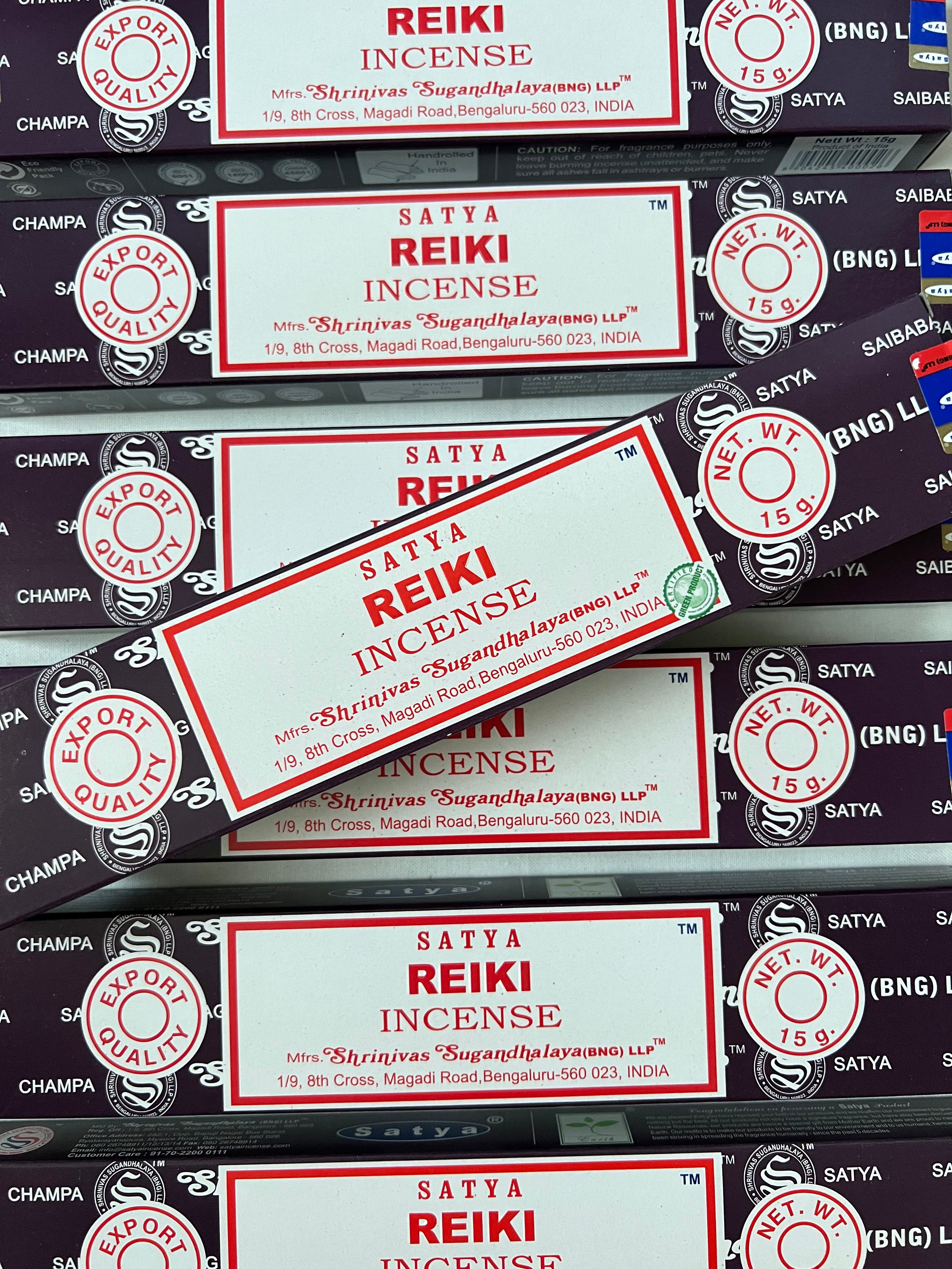 Satya Reiki Incense- 15 Grams Pack