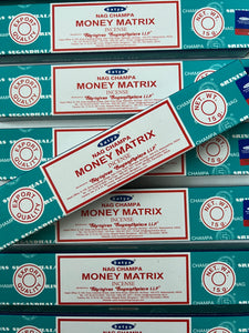 Satya Money Matrix Incense- 15 Grams Pack