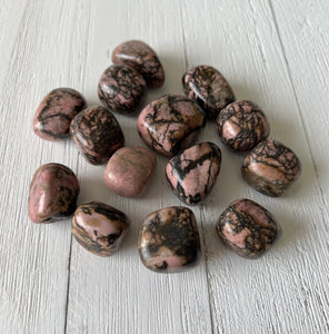 Rhodonite Tumbled Stone