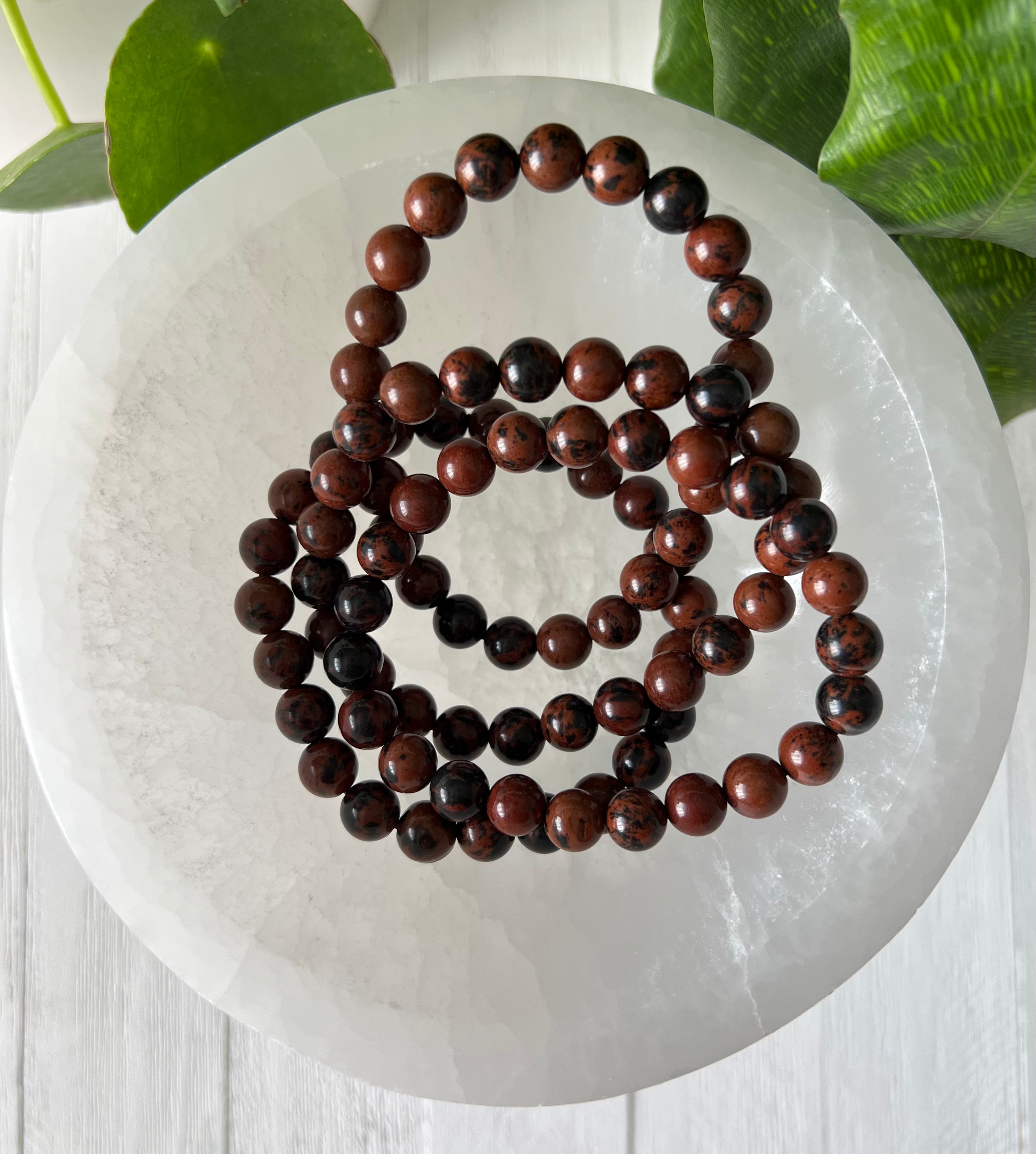 Red Obsidian Bracelet