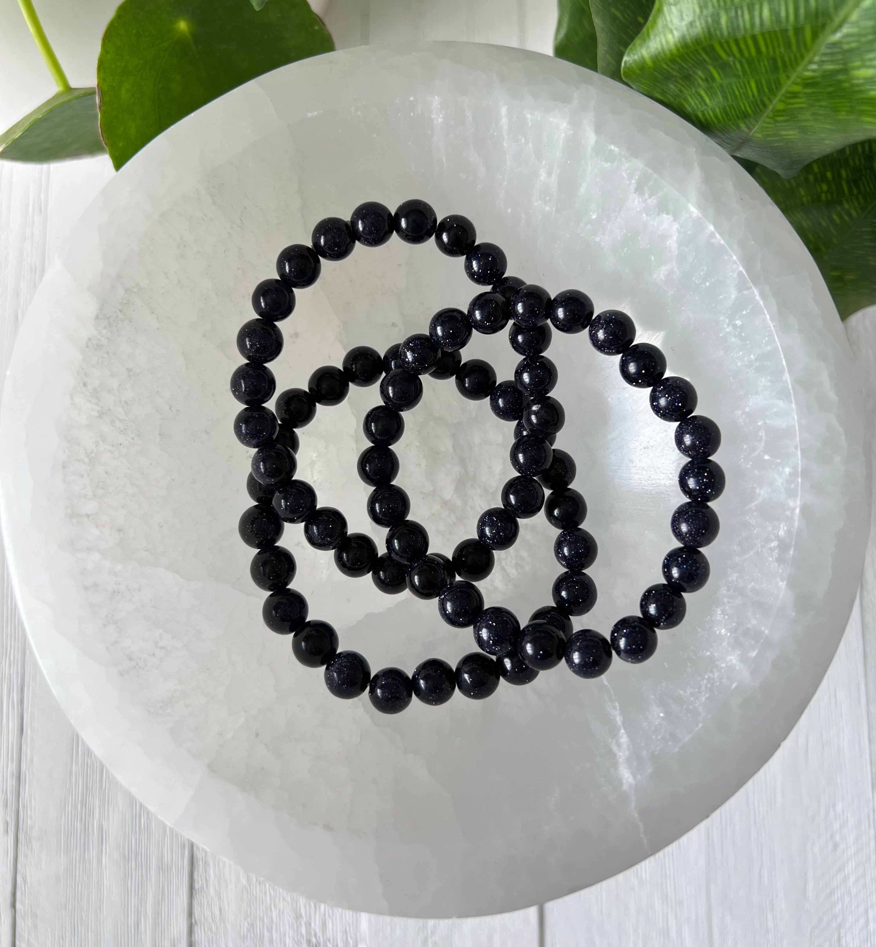 Blue Goldstone Bracelet