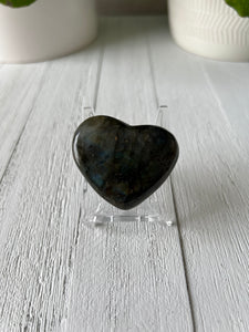 Labradorite Heart (B)