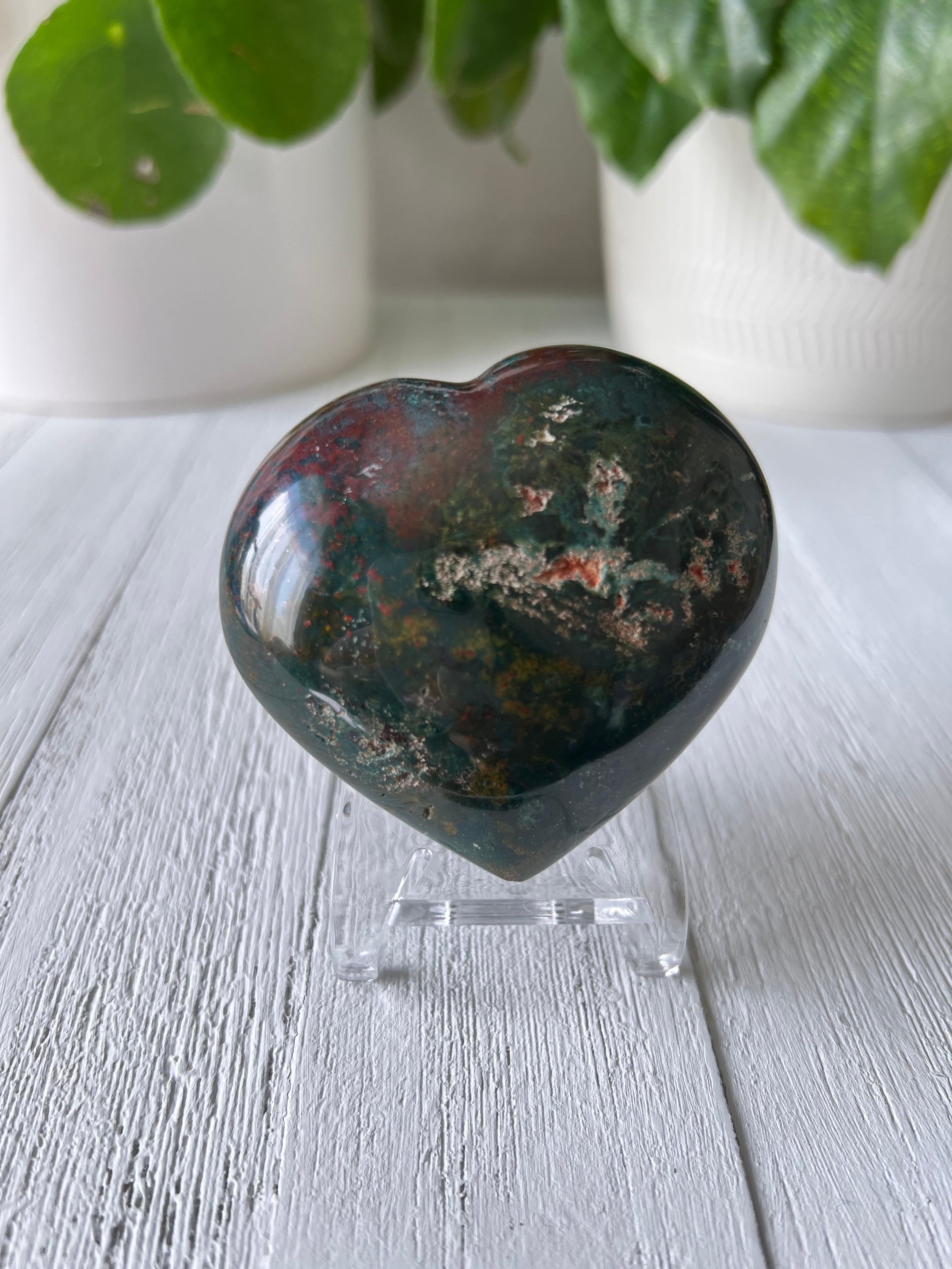 Ocean Jasper Heart