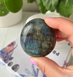 Labradorite Palm Stone (B)