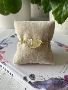 Yellow Calcite Bracelet (Cuff)