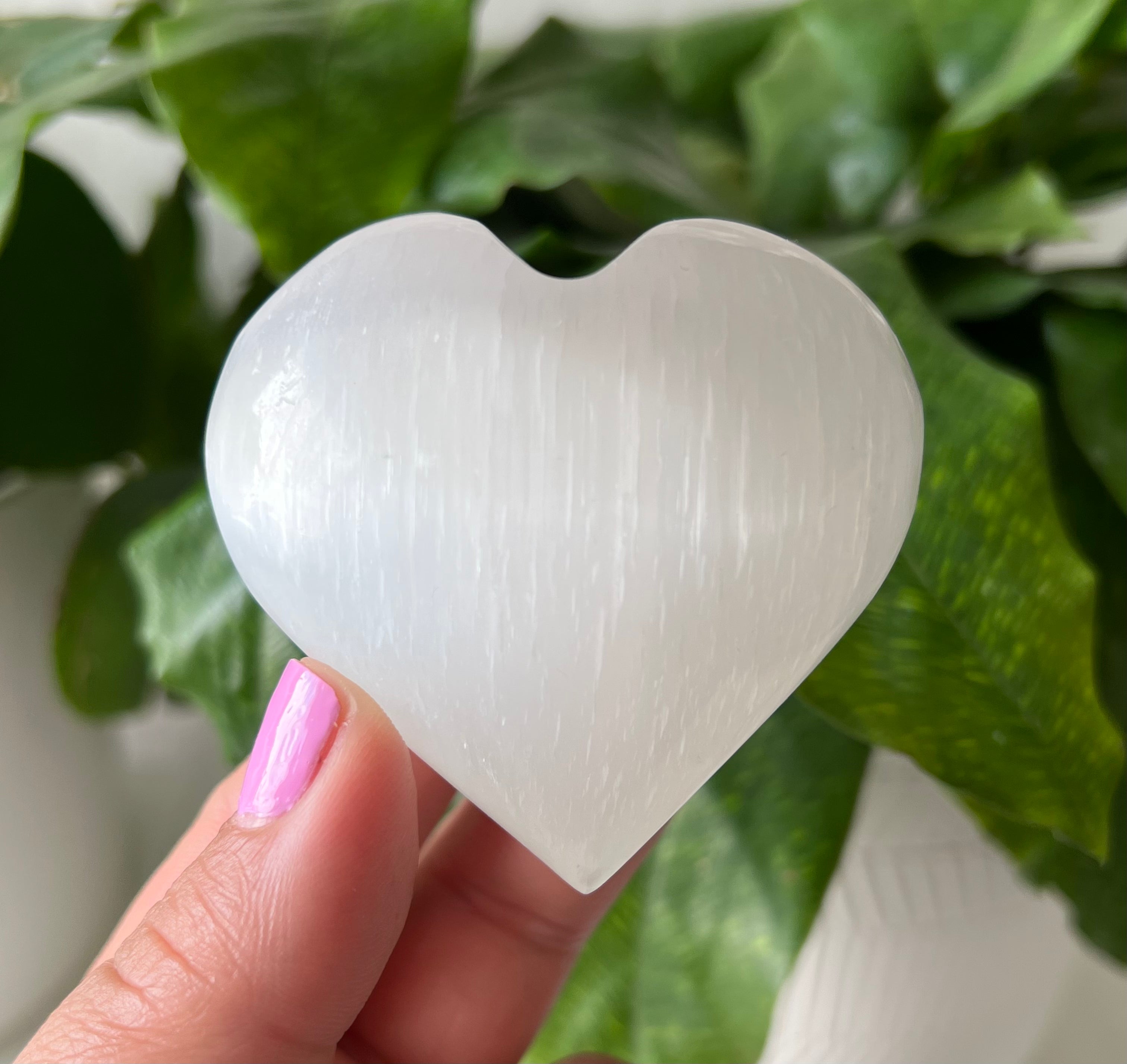 Selenite Heart