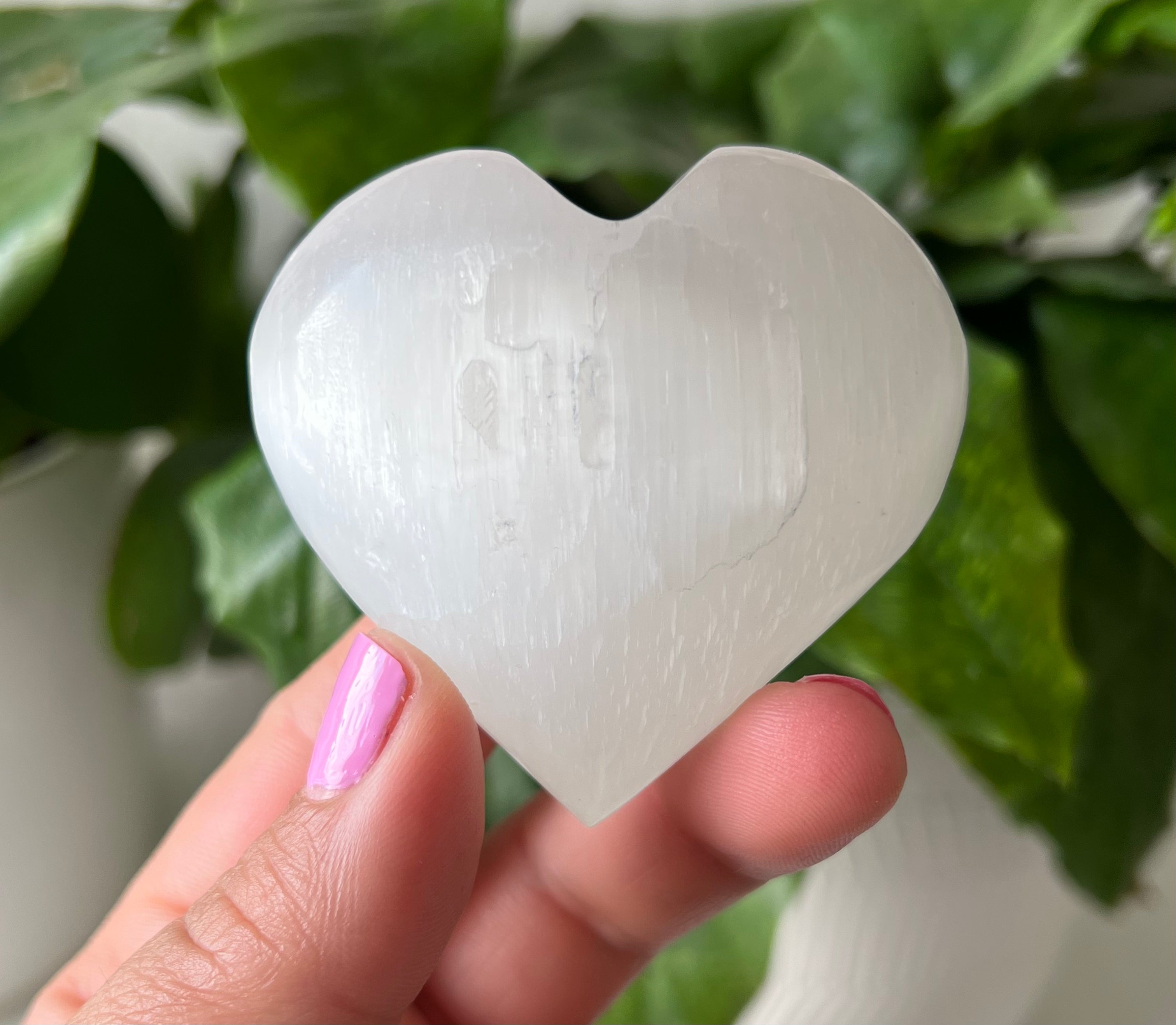 Selenite Heart