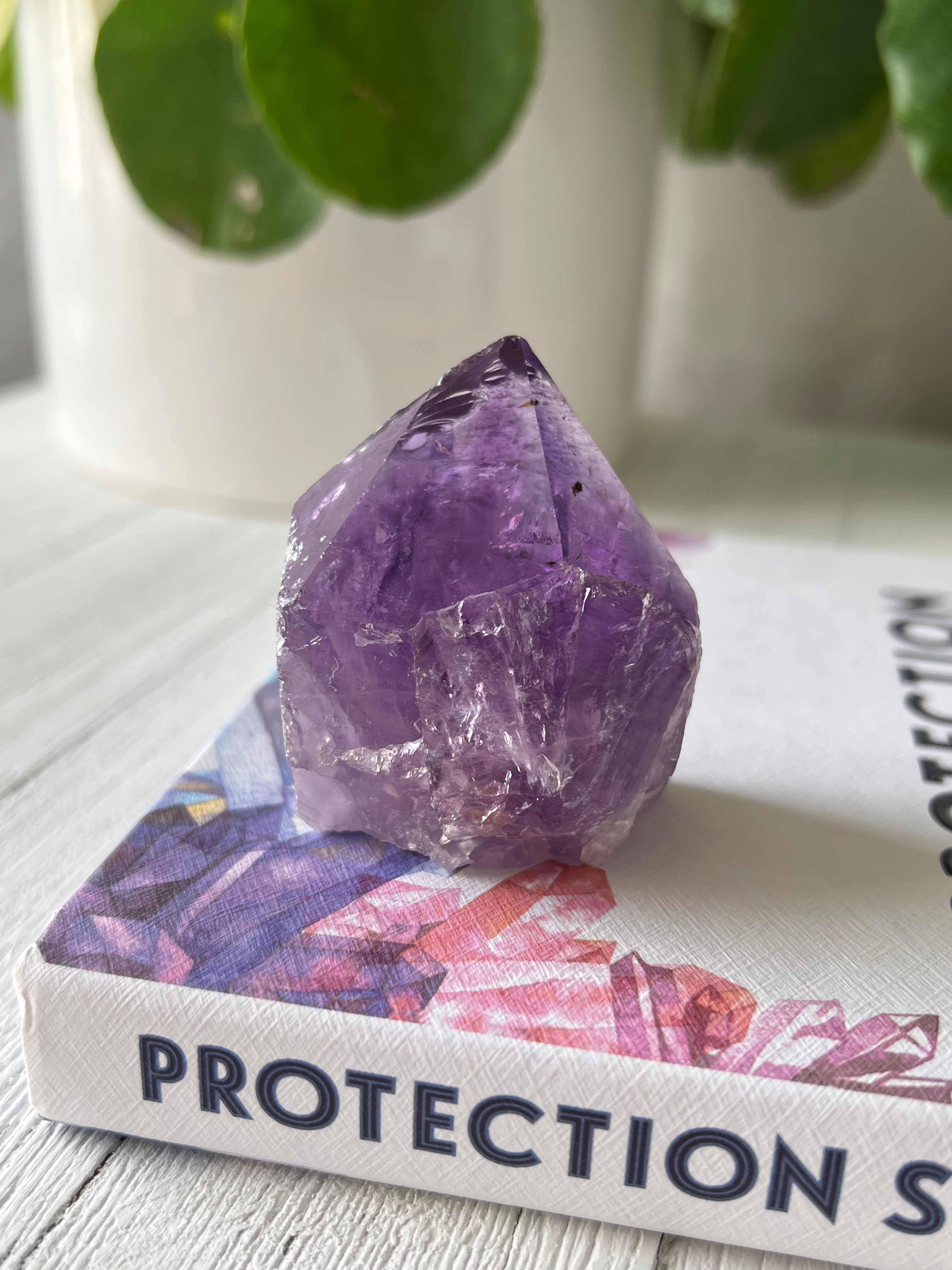 Amethyst Top Point/Cut Base