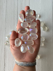 Angel Aura Tumbled Stone