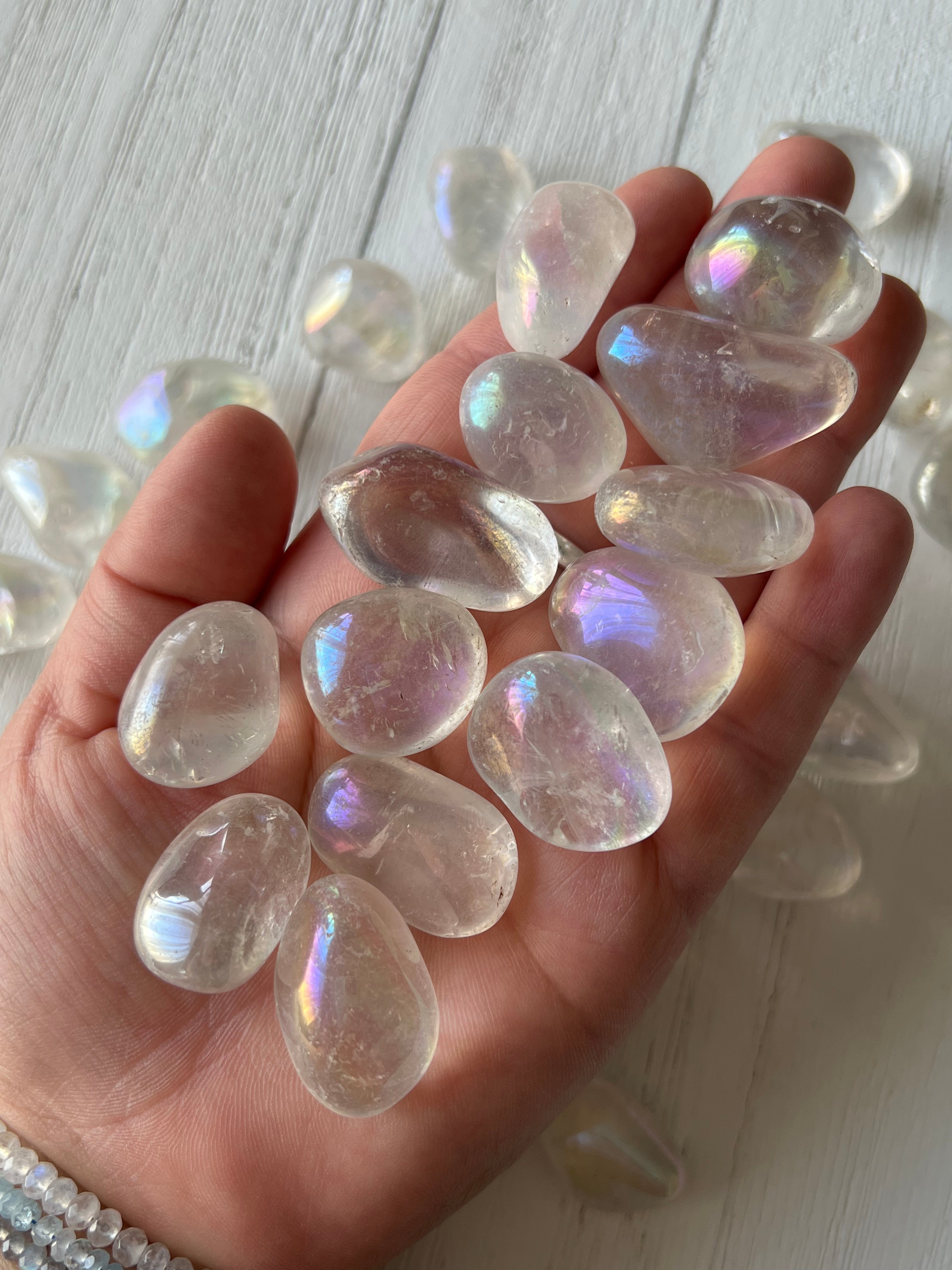 Angel Aura Tumbled Stone